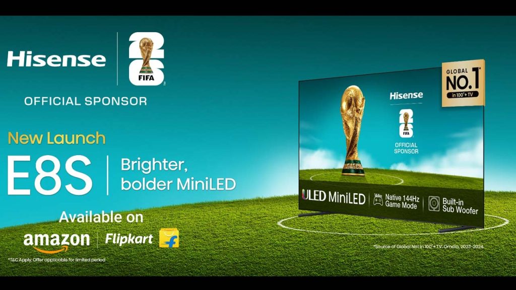 Hisense E8s Uled Mini Led Tvs Launched In India With 144hz Display And Dolby Vision Iq
