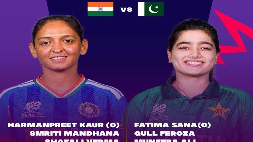 India Vs Pakistan Womens T20 World Cup 2026 Toss Playing Xi Edgbaston