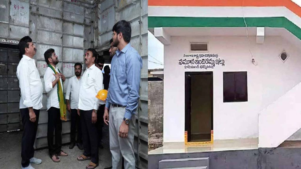 Telangana Indiramma Houses Shear Wall Technology Construction Revanth Reddy