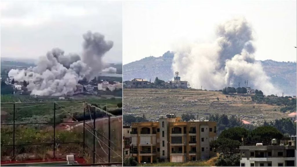 Israel Strikes Lebanon Hours After Us Iran Agreement