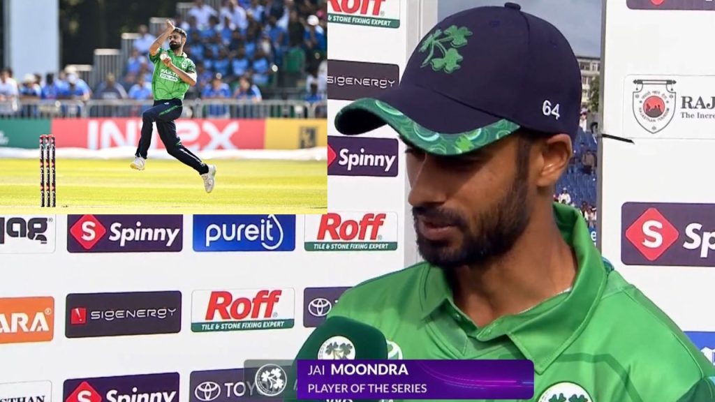 Jai Moondra Says I Didnt Expect To Win The Player Of The Series Award Against Team India