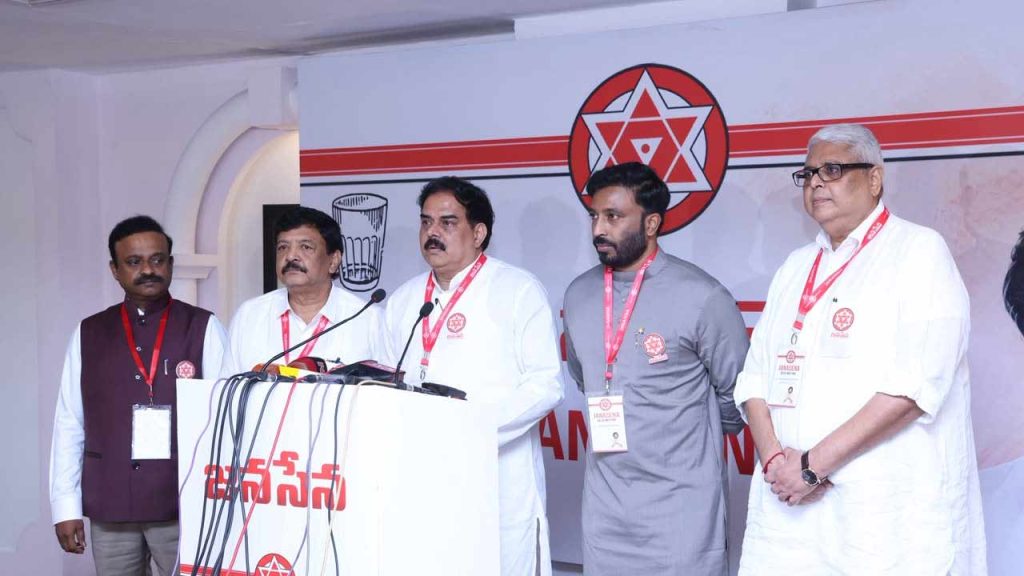 Pawan Kalyan Highlights National Unity And Viksit Bharat Vision At Sena Prasthanam Meeting