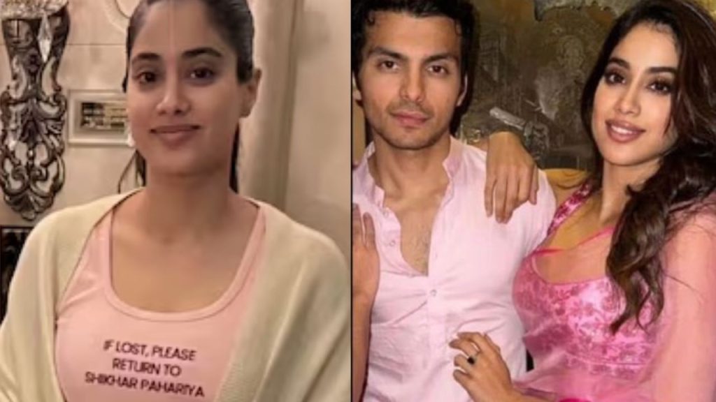 Janhvi Kapoor Confirms Love For Shikhar Pahariya Viral T Shirt Sparks Wedding Buzz