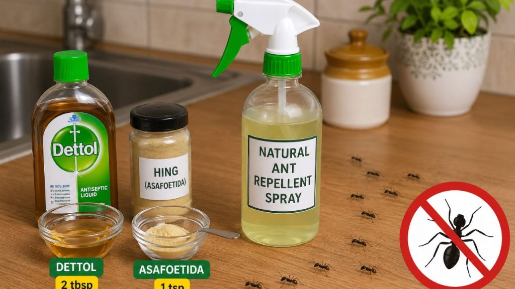 How To Get Rid Of Ants In Kitchen Naturally Dettol Hing Spray Diy