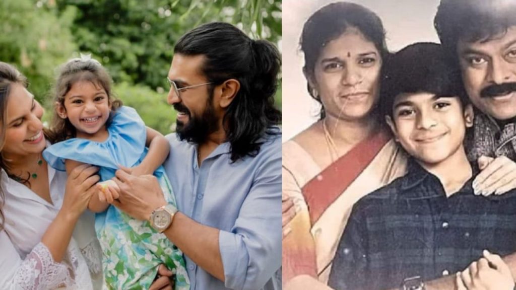 Klin Kaara Birthday Photo Ram Charan Childhood Carbon Copy Upasana