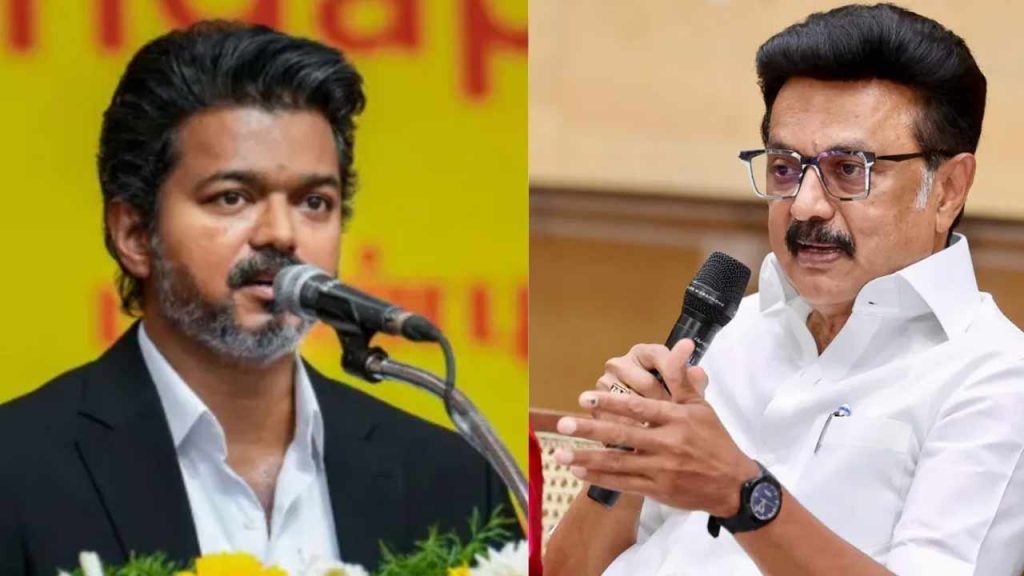 Mk Stalin Hints Vijays Tvk Government May Fall Within Six Months In Tamil Nadu