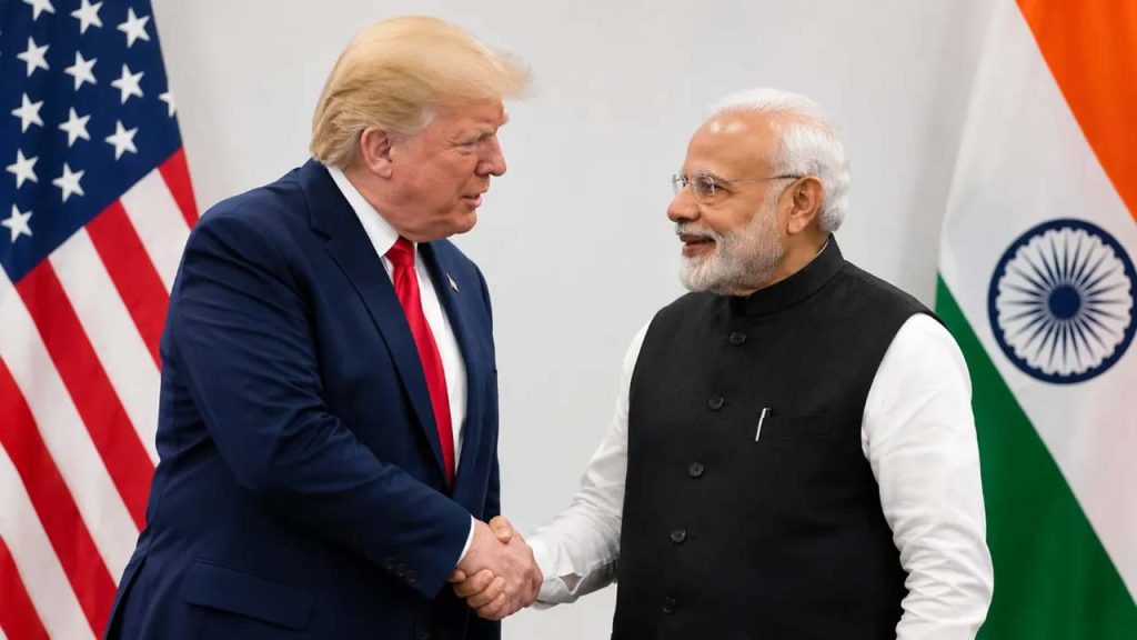 Modi Trump India Us Trade Deal Ai Cooperation Bilateral Relations