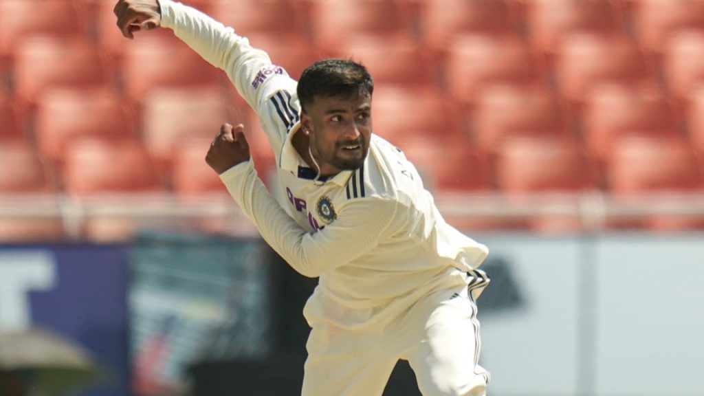 India Vs Afghanistan Test Manav Suthar Debut Sitanshu Kotak