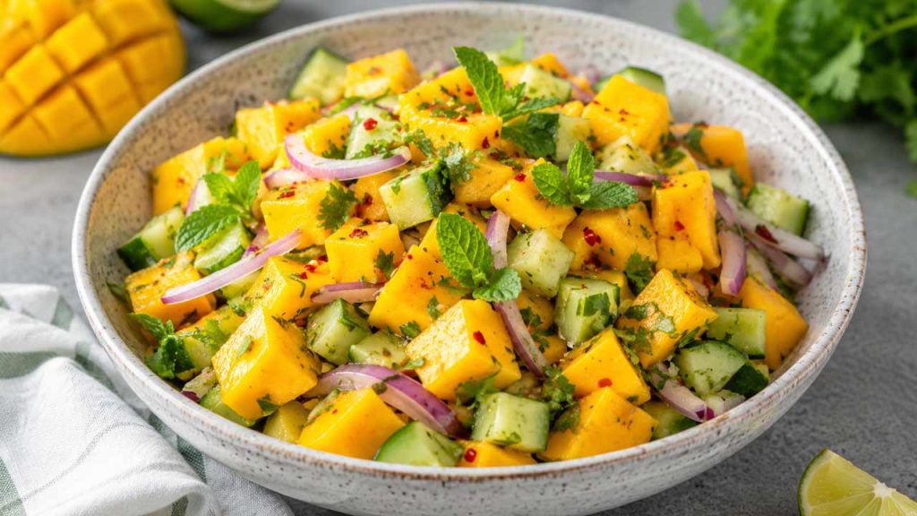 Refreshing Mango Salad Recipe A Healthy And Delicious Summer Snack