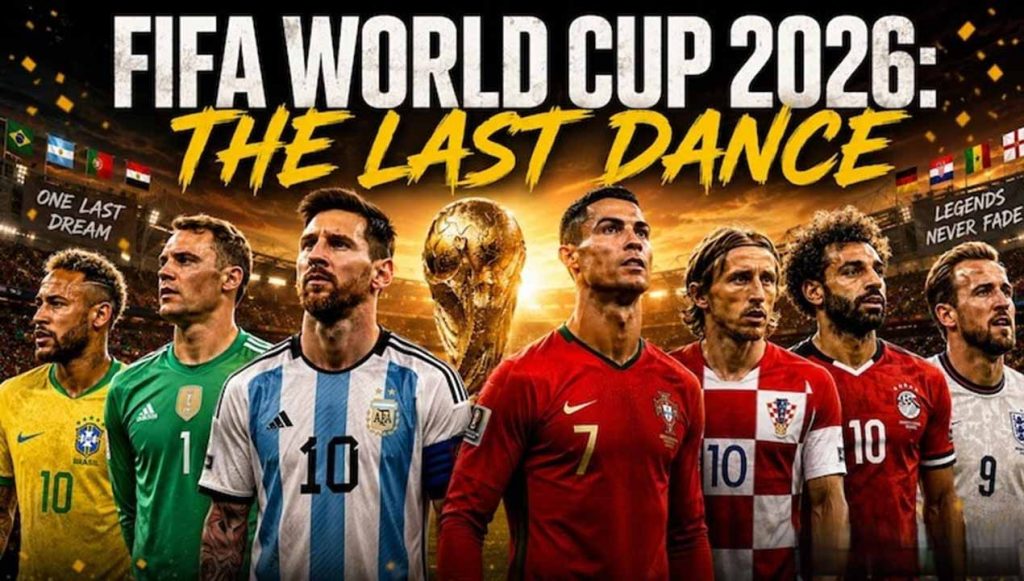 Fifa World Cup 2026 Last Dance Messi Ronaldo 14 Football Legends