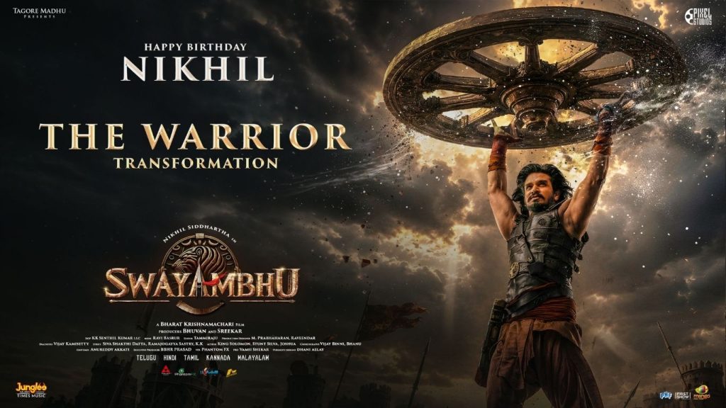 Hero Nikhil Underwent 45 Days Of Rigorous Training For Swayambhu