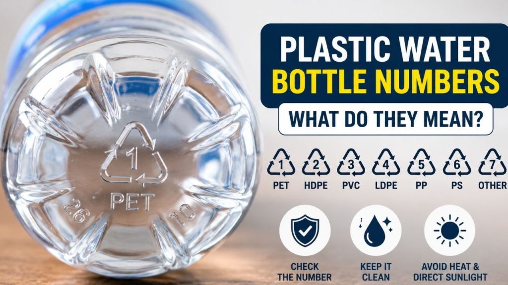 What Do The Numbers On The Bottom Mean Of Plastic Water Bottle Know Before You Reuse