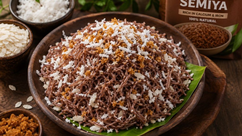Ragi Semiya Puttu Recipe Healthy 10 Minute Oil Free Snack For Hair Fall Weight Loss