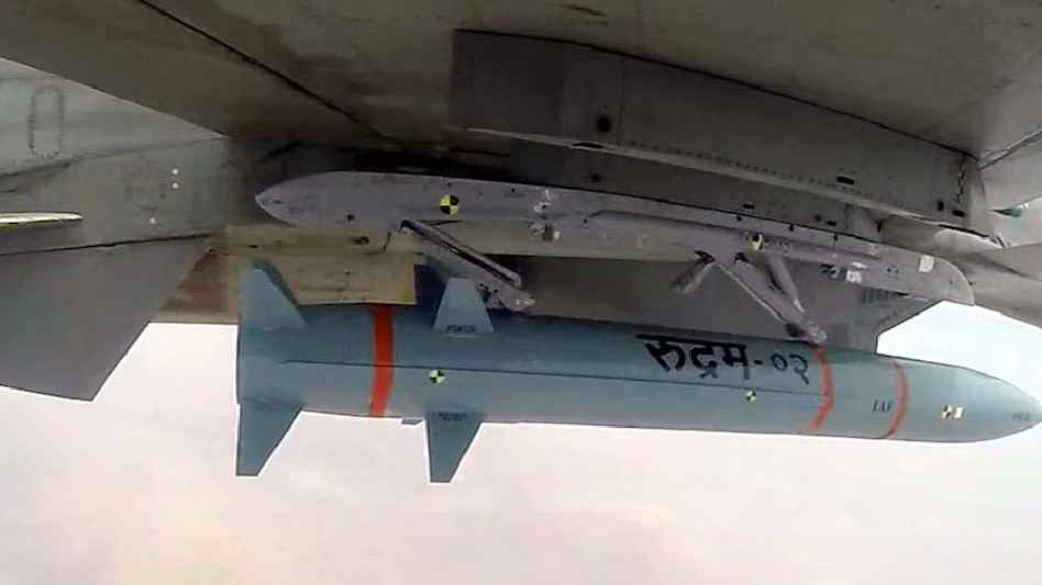 Drdo Iaf Successful Rudram Ii Air To Surface Missile Test