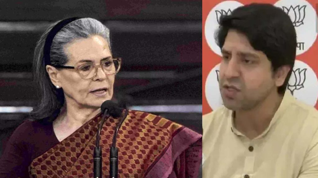 Bjp Hits Back At Sonia Gandhi Over Gaza Remarks India Foreign Policy Palestine
