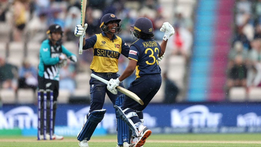 Sri Lanka Women Shock New Zealand In T20 World Cup 2026 Historic 5 Wicket Victory