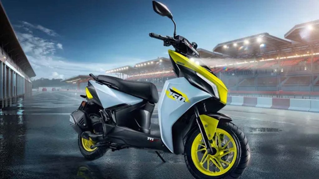 Tvs 160cc Maxi Scooter Launch Coming Soon To Rival Yamaha Aerox 155 Hero Zoom 160alternative