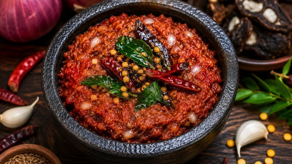Traditional Tamarind Onion Chutney Recipe Ullipaya Pacchadi Health Benefits