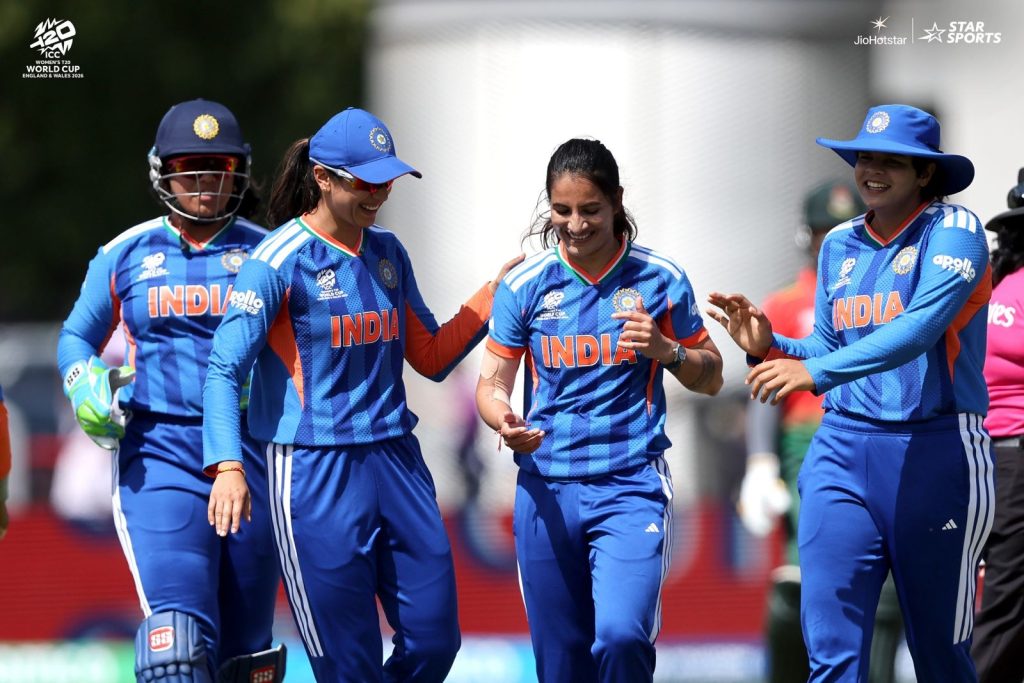 Ind W Vs Ban W T20 World Cup 2026 India Win Shafali Verma