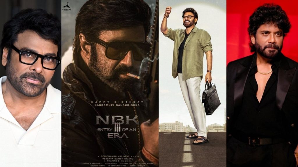 Balayya Chiru Venky And Nag Are In The Fray For Dasara Who Will Emerge Victorious