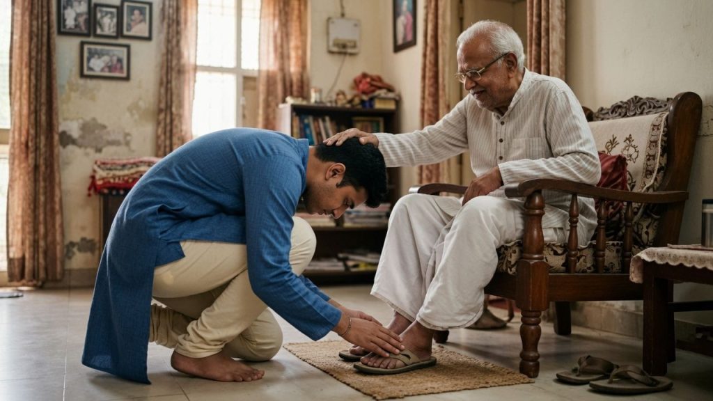 Touching Elders Feet Tradition Or Science Health And Psychological Benefits Explained