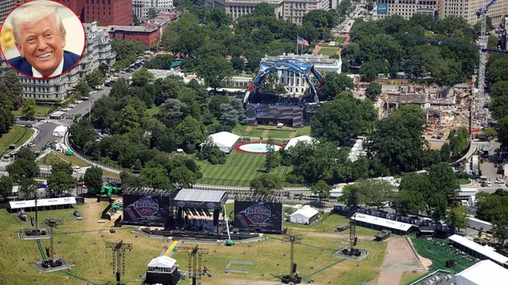 Donald Trump 80th Birthday White House Freedom 250 Ufc Event Preparations
