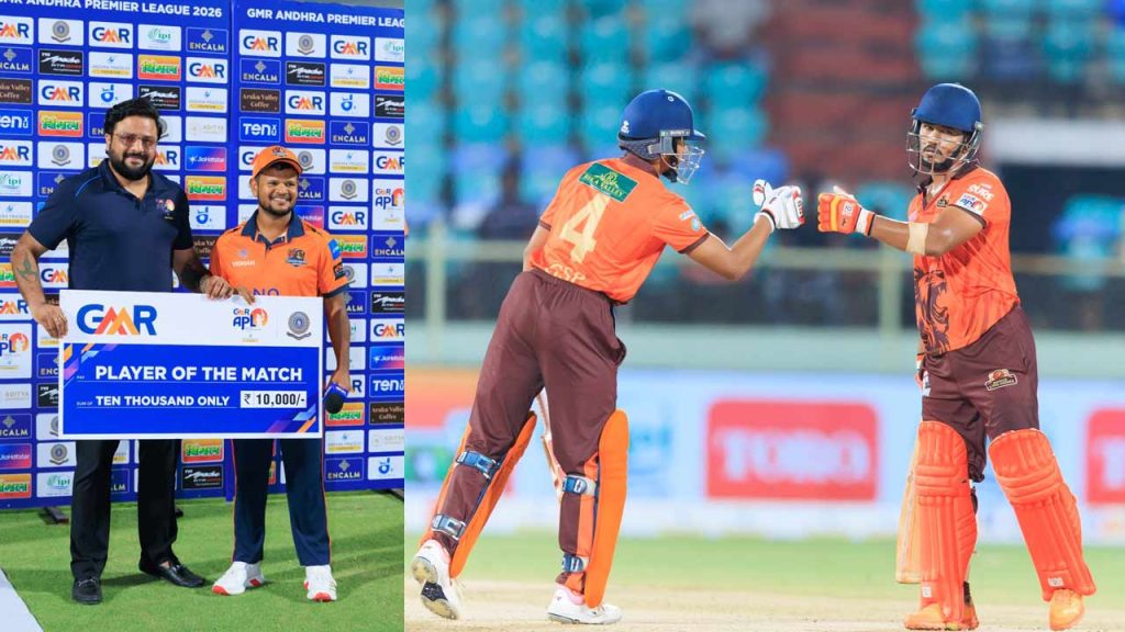 Apl 2026 Tungabhadra Warriors Edge Royals Of Rayalaseema In Last Ball Thriller