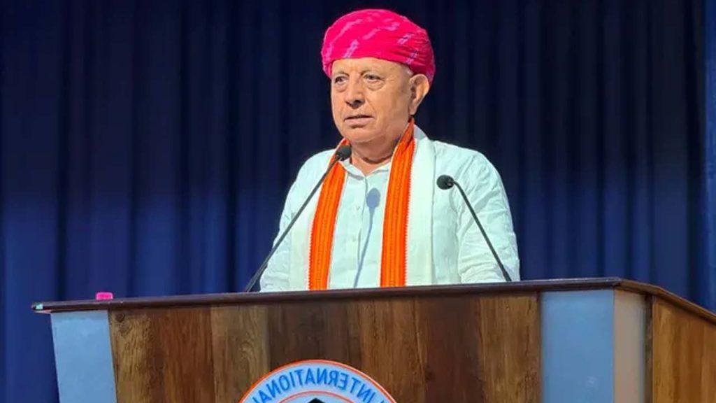 Union Minister Bhagirath Choudhary Receives Rs99 Lakh Subsidy Under His Own Ministry Scheme Report