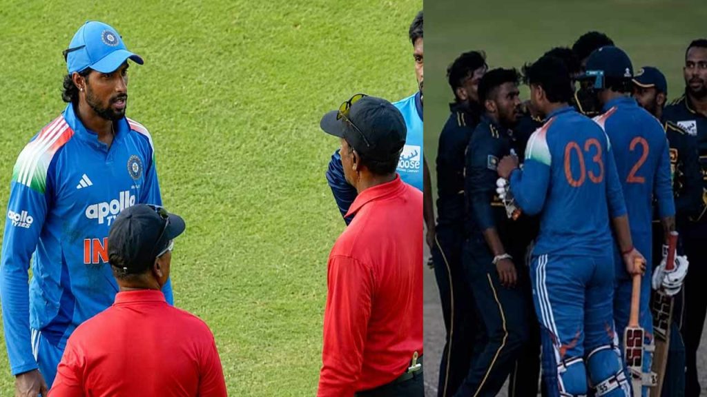 Vaibhav Sooryavanshi Tilak Varma Involved In Heated Moments During India A Vs Sri Lanka A Thriller