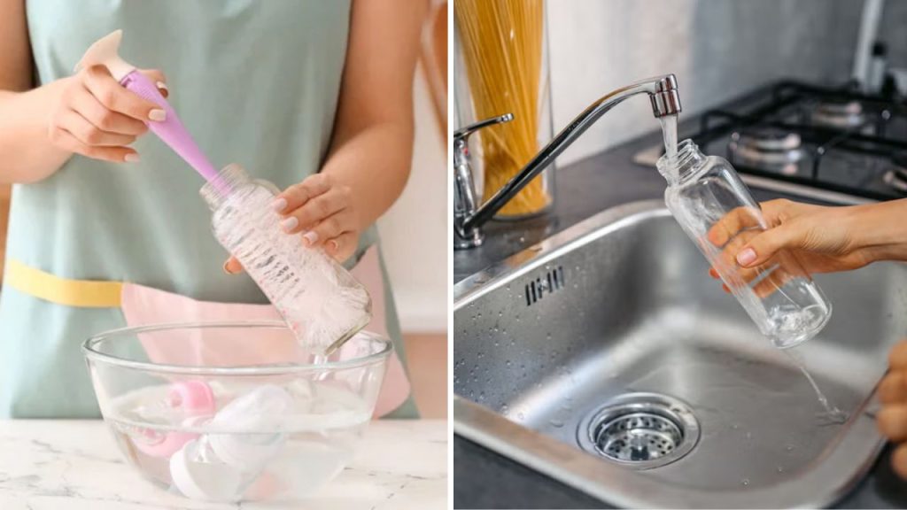 How To Clean A Water Bottle Properly Easy Tips To Remove Bacteria Odor And Germs