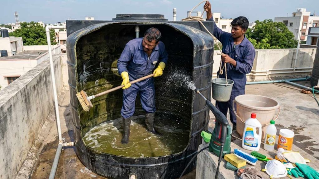 Water Tank Cleaning Tips 5 Easy Ways To Clean Your Water Tank Without Entering It