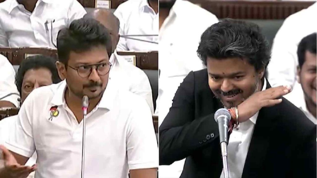 Udhayanidhi Stalin Targets Vijay With Personal Remarks During Tamil Nadu Assembly Debate