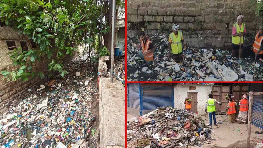 Hydraa Cleans Hyderabad Drains Removes Tons Of Garbage To Prevent Flooding
