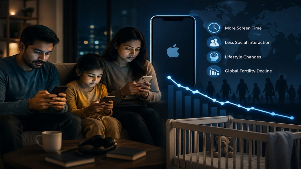 Iphone Smartphones Global Birth Rate Decline Research Study