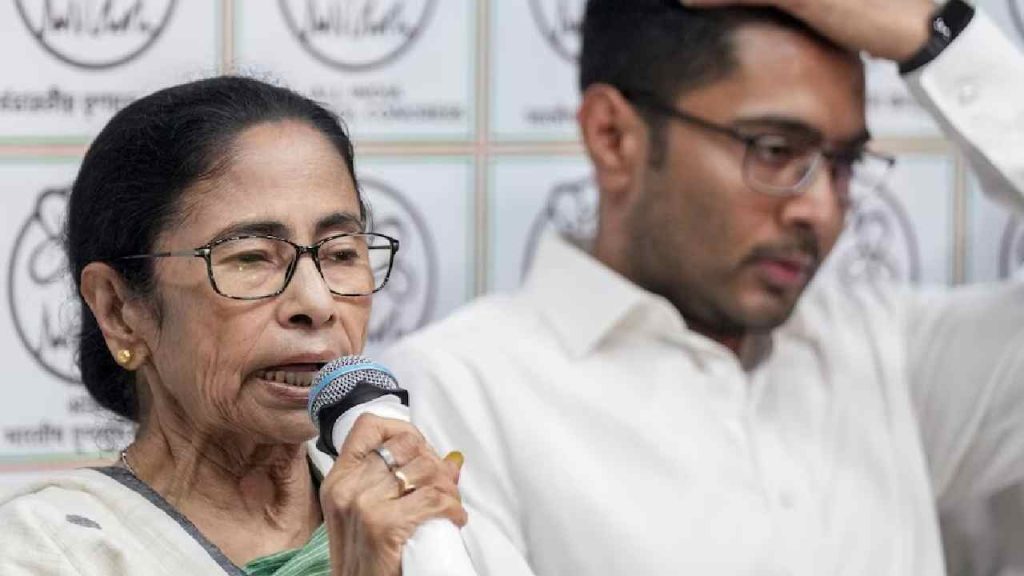 Olice Search At Abhishek Banerjees Home Sparks Political Storm Mamata Rushes In
