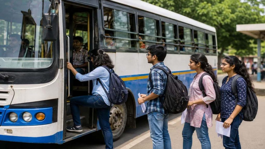 Neet Re Exam Free Bus Travel Telangana