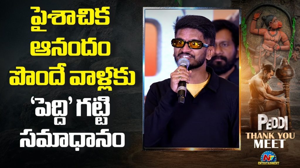 Lyricist Ananta Sriram Sensational Comments On Negative Reviews At Peddi Movie Success Meet