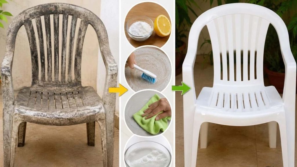 White Plastic Chairs Cleaning Tips