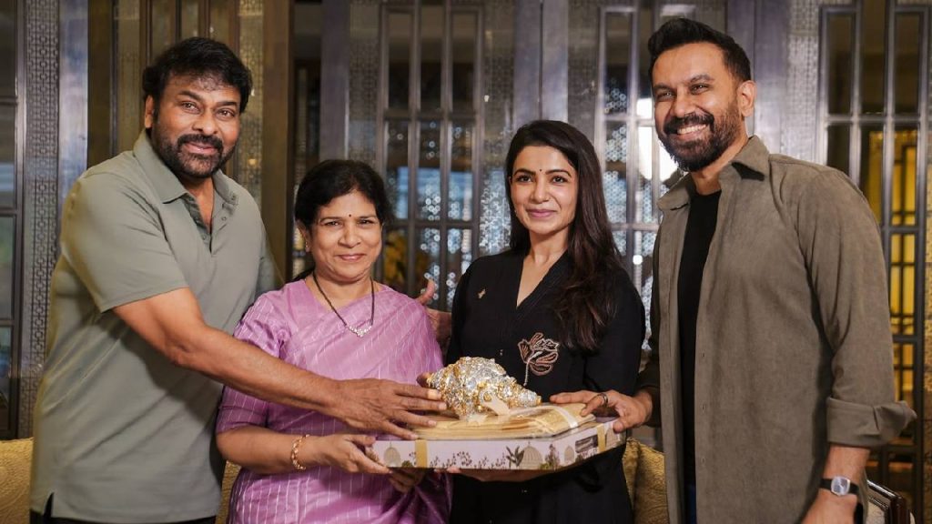 Megastar Chiranjeevi Surekha Congratulate Samantha Maa Inti Bangaram Success