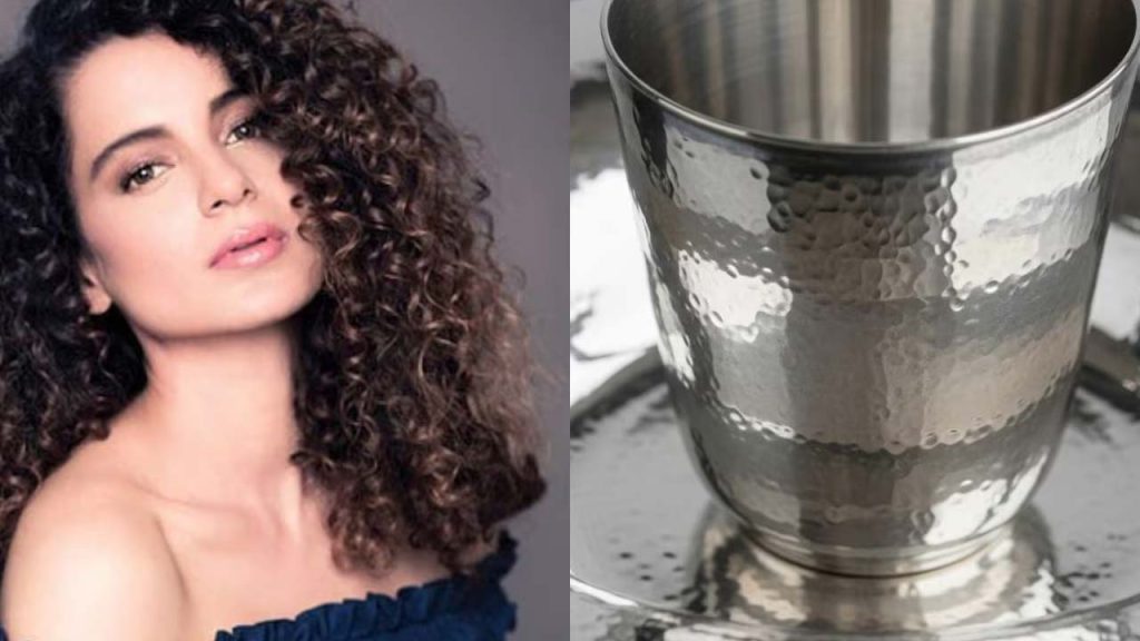 Kangana Ranaut Silver Glass Water Health Benefits Ayurveda
