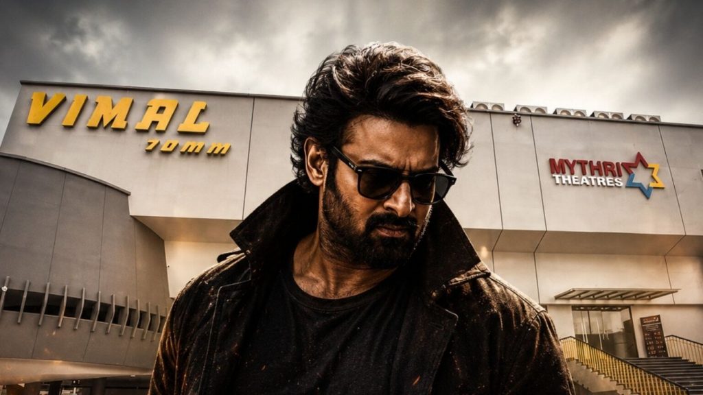 Prabhas Spirit Filming At Vimal Theater Creates Buzz Among Fans