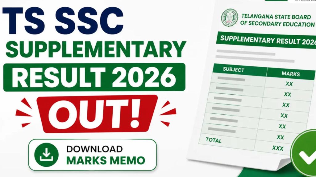 Telangana Ssc Supplementary Results 2026