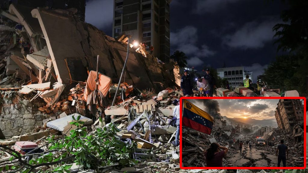 Venezuela Twin Earthquakes Caracas Building Collapse Emergency 2026