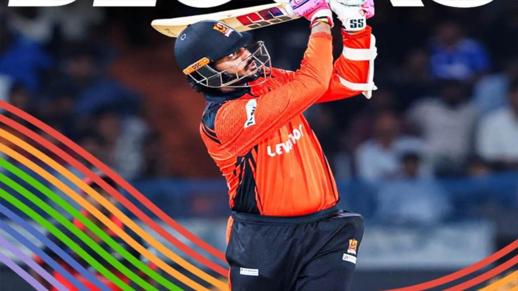 Tg20 League 2026 Aman Rao Perala Fastest Century Warangal Warriors