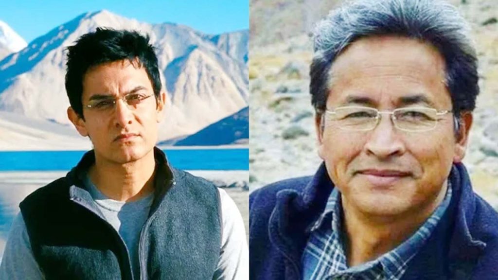 Aamir Khan Clarifies 3 Idiots Was Not Based On Sonam Wangchuks Life