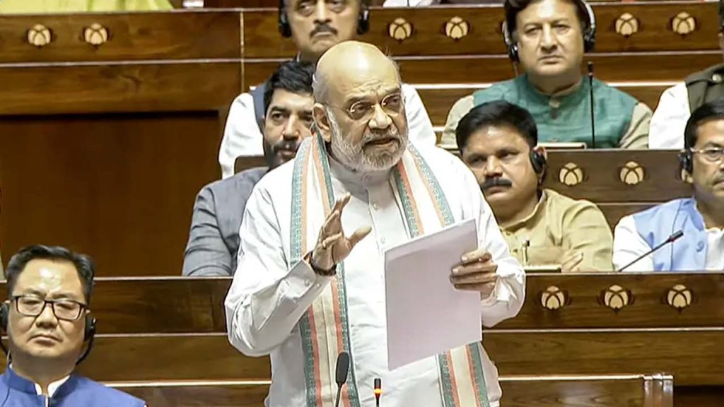 Amit Shah To Introduce Vande Mataram Protection Bill In Rajya Sabha Today