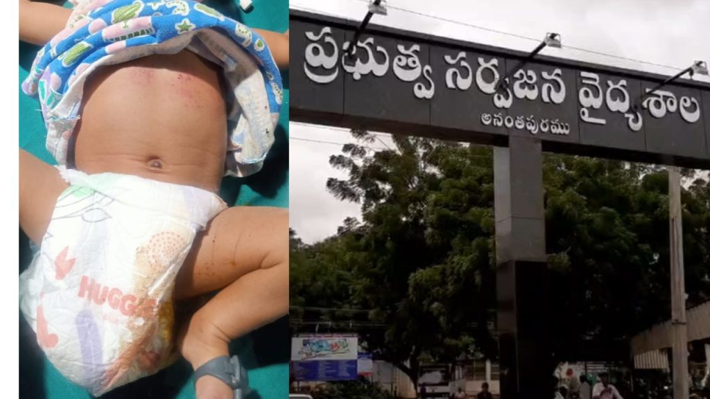 Anantapur Shock 58 Day Old Baby Survives After Grandmother Throws Infant From Hospital Building