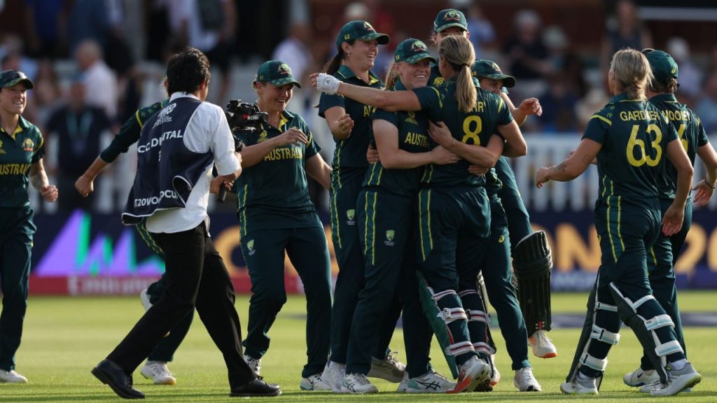 Womens T20 World Cup 2026 Australia Crush England To Win Record 7th T20 World Cup Title