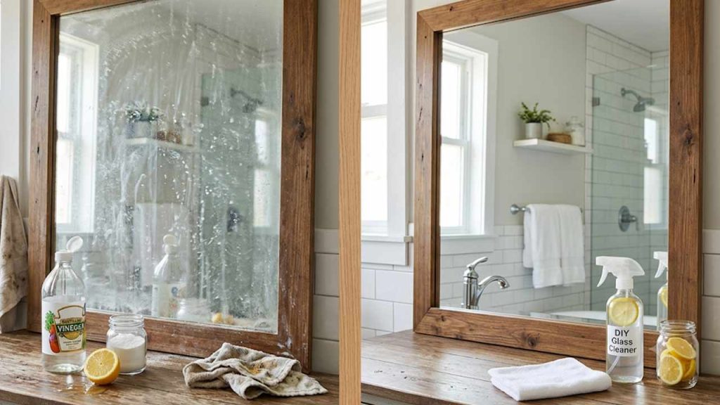 Bathroom Mirror Cleaning Tips 5 Easy Home Remedies To Remove Hard Water Stains