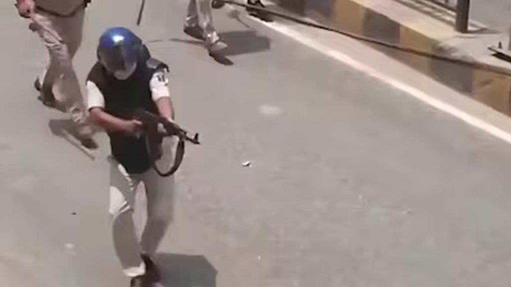 Ak 47 Firing During Bihar Student Protest Leads To Constables Suspension